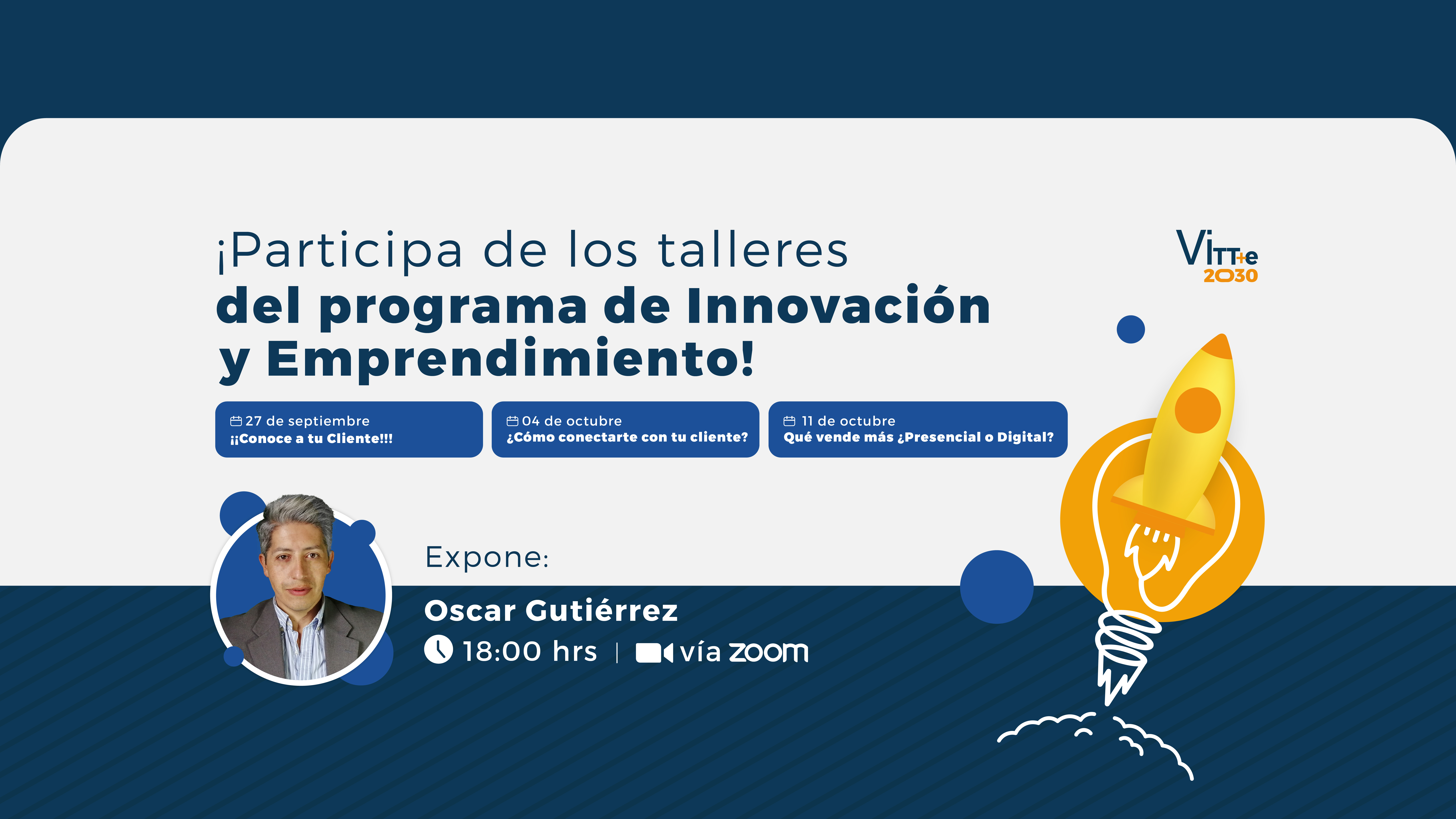 Talleres Programa de Innovación y emprendimiento